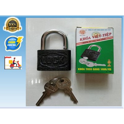 Khoá Treo Gang VIỆT TIỆP Khóa Cửa Việt Nam Chất Lượng Cao cầu 6-7-8-10
