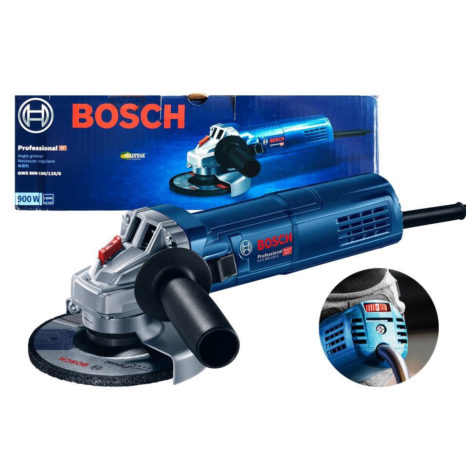 MÁY MÀI GÓC BOSCH GWS 900-100 S (ĐIỀU CHỈNH TỐC ĐỘ)