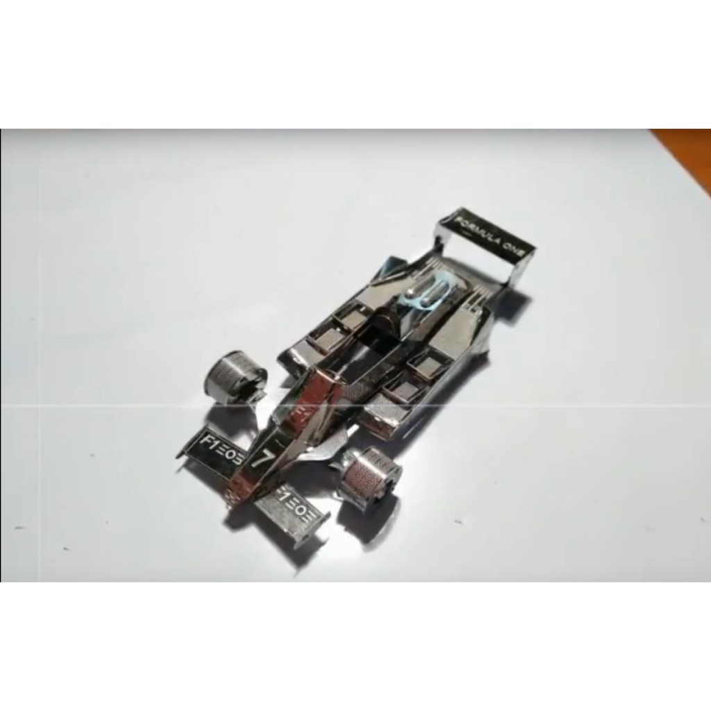 Mô Hình Lắp Ghép kim Loại 3D Xe Đua Lotus F1