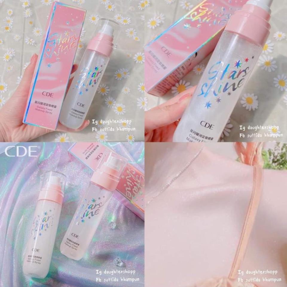 Xịt make up CDE Galaxy Stars Shine