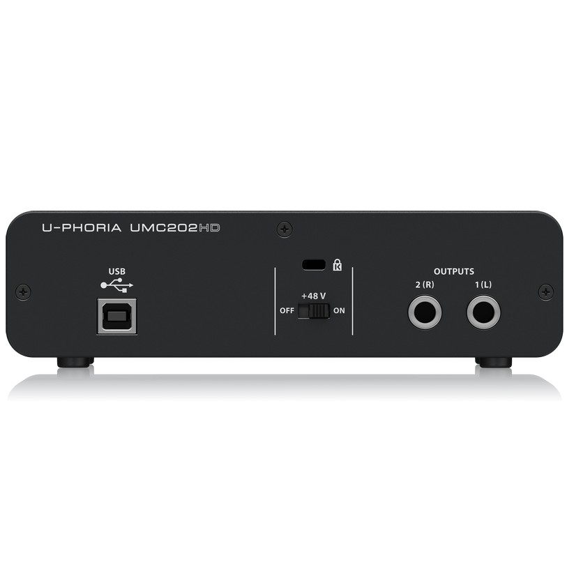 Soundcard Behringer U-PHORIA UMC202HD - Card âm thanh