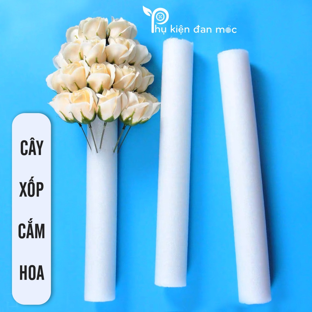 Cây Xốp Cắm Hoa Đường Kính 4cm - Dài 50cm