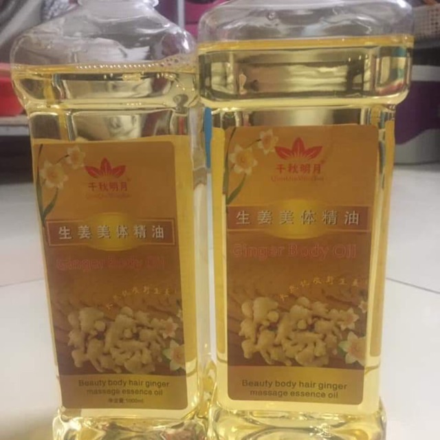 Tinh Dầu Massage Body Hương Gừng