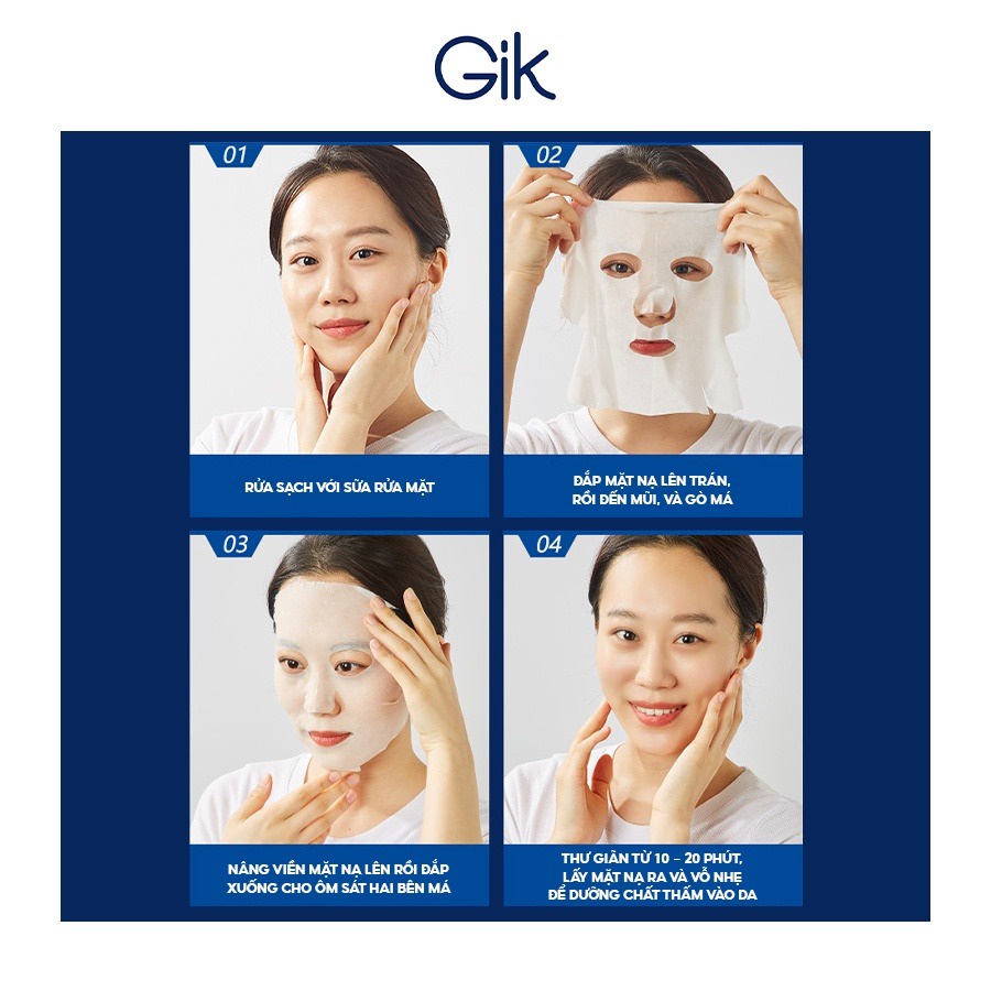 Mặt Nạ Collagen Tái Tạo Da GIK Collagen Repair Moist Mask 30ml
