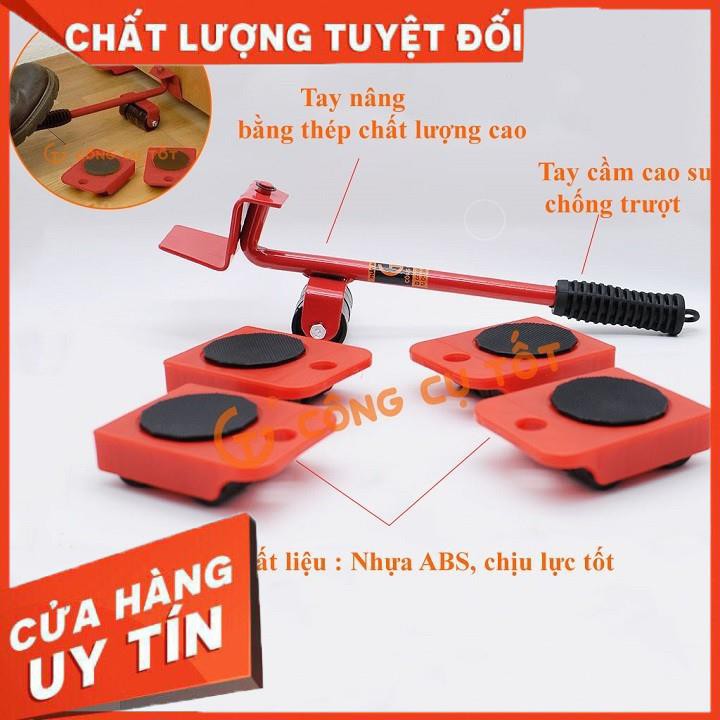 [XẢ KHO+FREE SHIP] Bộ dụng cụ nâng và di chuyển đồ thông minh