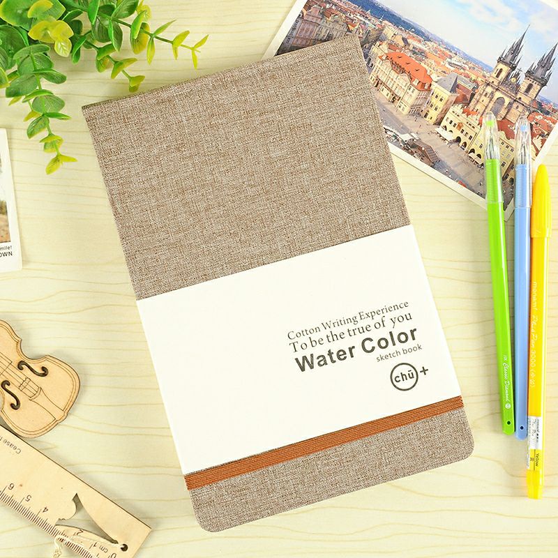 |Order| Sổ vẽ màu nước Watercolor - ourstorybegins - 200gsm