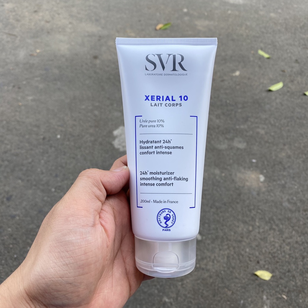 Sữa dưỡng thể và giữ ẩm cho da khô và rất khô SVR Xerial 10 Lait Corps 200ml