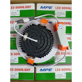 Đèn led âm trần DLTL-7W-9W đế đúc MPE