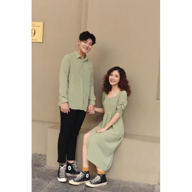 set đồ đôi Hàn Quốc Couple đẹp chụp ảnh cưới đi tiệc AV25 YAME Couple Qly