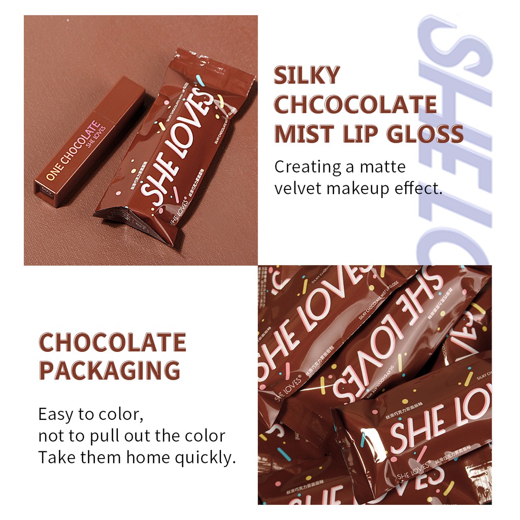 [Hàng mới về] Son Kem Bóng She Loves 8 Màu Tùy Chọn | BigBuy360 - bigbuy360.vn