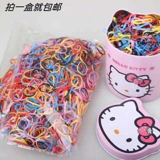 Hộp Chun Buộc Tóc Hello Kitty 2000 Dây Cho Bé