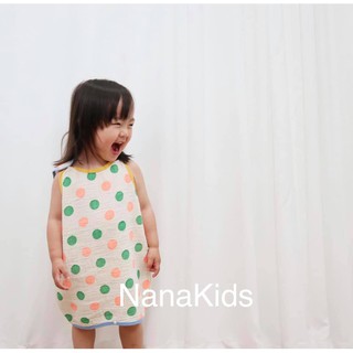 Túi ngủ hè chấm bi Peekaboo