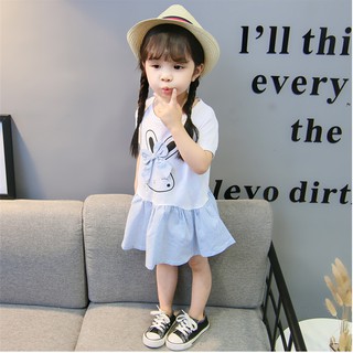 [Kho buôn] Váy thỏ hè điệu đà cho bé mặc hè