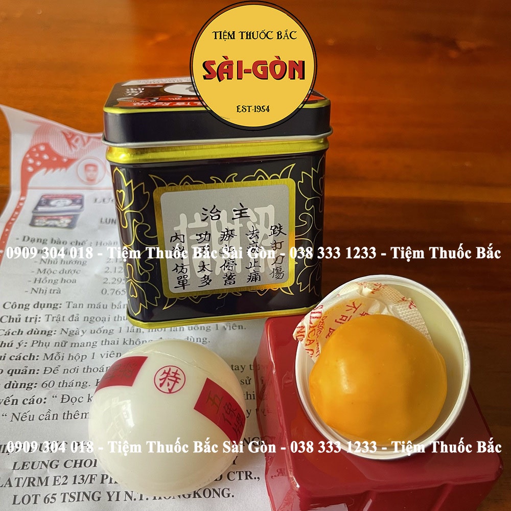Trật Đả Hoàn Hongkong Hỗ Trợ Tan Huyết Ứ