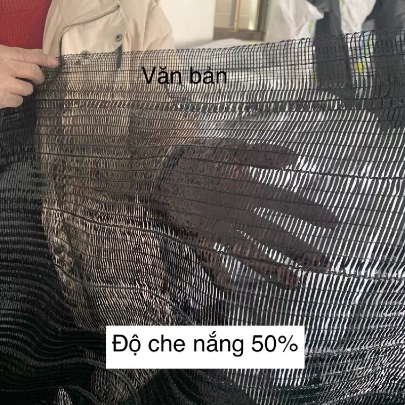 1 cuộn lưới che nắng khổ 2m dài 42-50m( nặng 4,5-5kg)