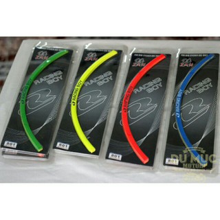 Tem dán vành phản quang - racingboy đủ dán 2 bánh xe máy  Obán xong