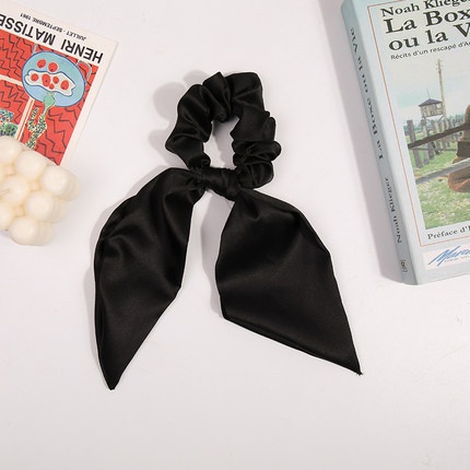 Dây buộc tóc thắt nơ bướm đơn giản thời trang thu đông phong cách Hàn Quốc