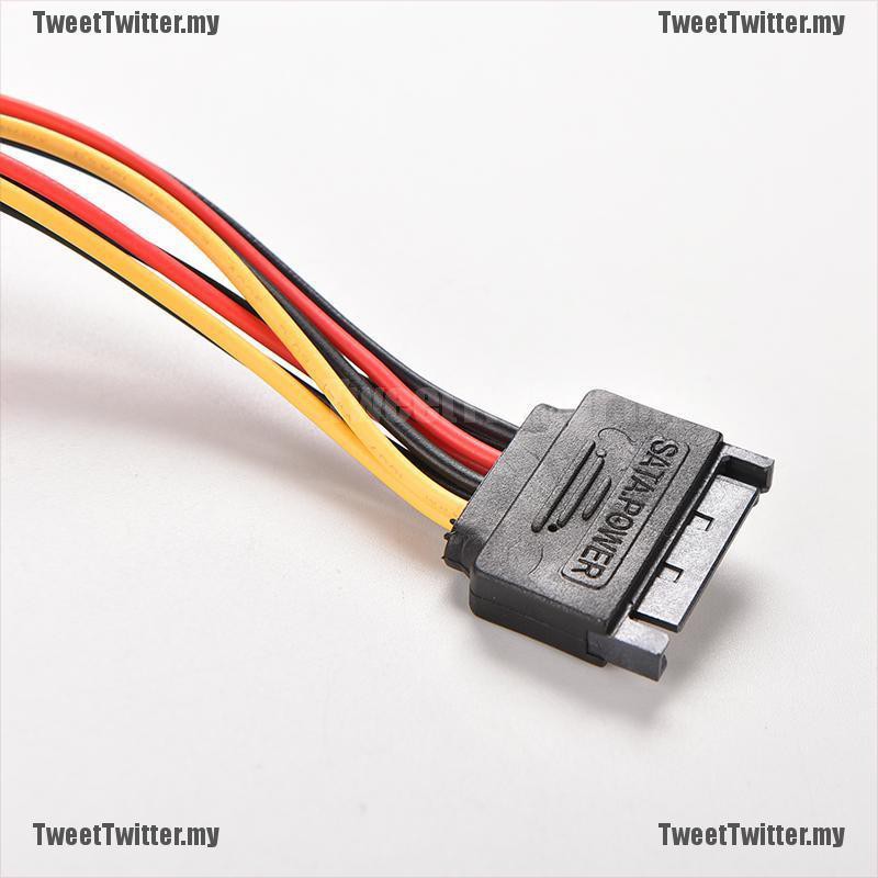 Dây cáp nguồn chuyển đổi 1 đầu cắm SATA sang 2 cổng SATA tiện dụng | BigBuy360 - bigbuy360.vn