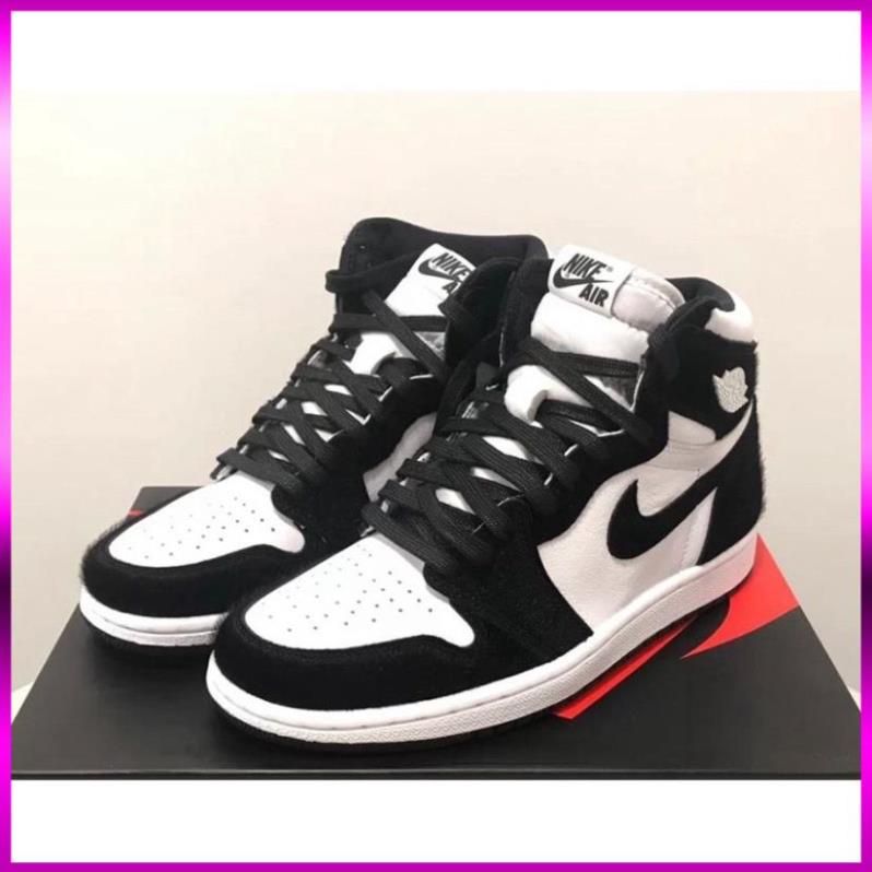 [FREE SHIP]Giày jordan PANDA Giày Thể Thao cao cổ Đen Trắng nam nữ, jd Cổ Cao Hot Trend [ 6 Màu]