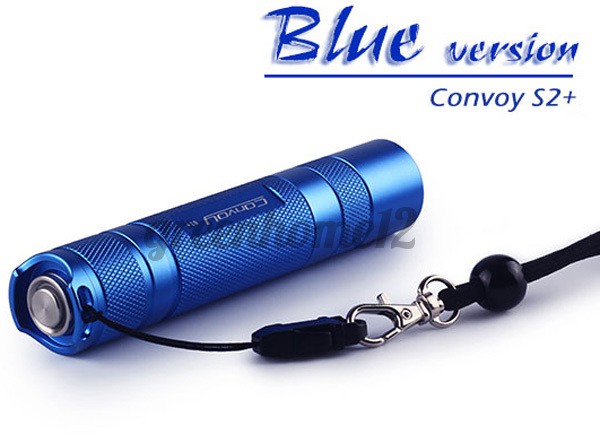 Đèn Pin Mini Xm-L2 S2 + Blue Convoy 7135x8 3 / 5 Chế Độ