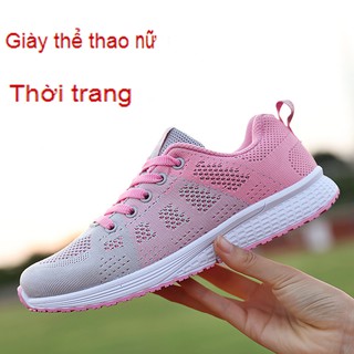 Giày thể thao phối lưới có cỡ lớn thời trang năng động cho nữ