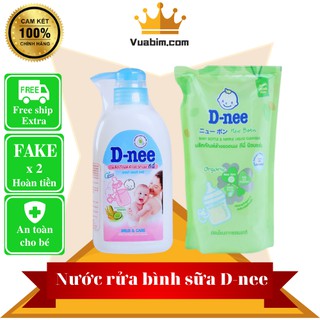 Nước rửa bình sữa Dnee - hàng chính hãng có tem Công ty Đại Thịnh