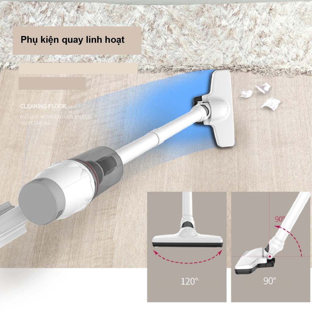 Máy hút bụi cầm tay Borobot RX400W