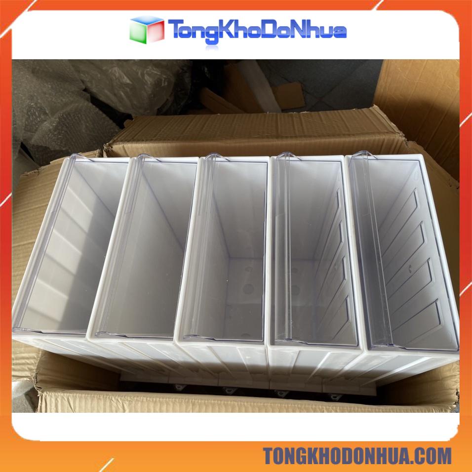 Hộp đựng F10V2 1 ngăn to tài liệu, linh kiện điện tử siêu tiện dụng  chưa bao gồm bánh xe