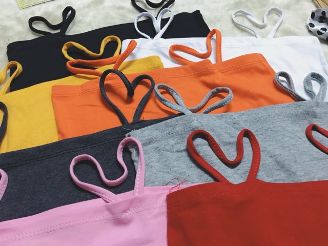 Áo 2 dây trơn thun siêu mịn 😎 | BigBuy360 - bigbuy360.vn