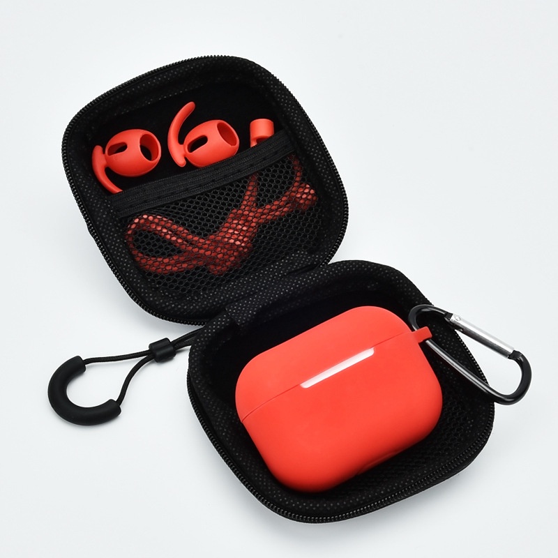 Bộ 5 phụ kiện bảo vệ chống mất tiện lợi dành cho tai nghe bluetooth Apple Airpods Pro 3 tiện lợi