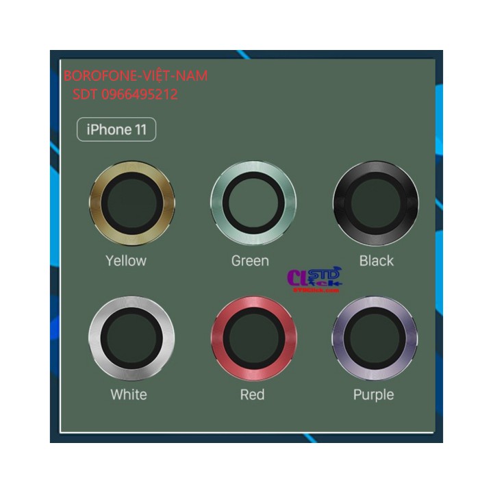 Ống Kính Cường Lực Camera Đơn Chống Lóa Dành Cho iP 11/ iP 11 Pro/ iP11 Pro Max /12/12mini/12pro