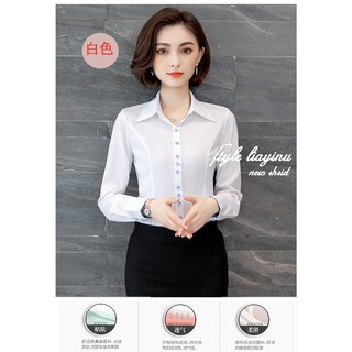 LB-21 ÁO SƠ MI CÔNG SỞ TRẮNG - HÀNG BIGSIZE