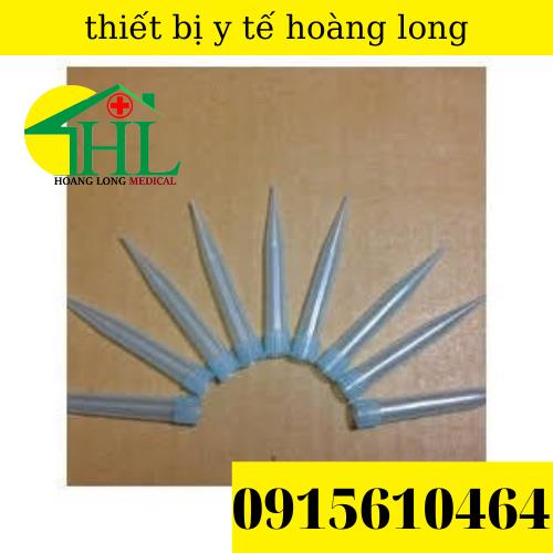 [ Combo 5 Túi ] Đầu Côn Xanh Thường ( Không Khía) 1000ul Dùng Cho Gilson Pipette Túi 500 Cái