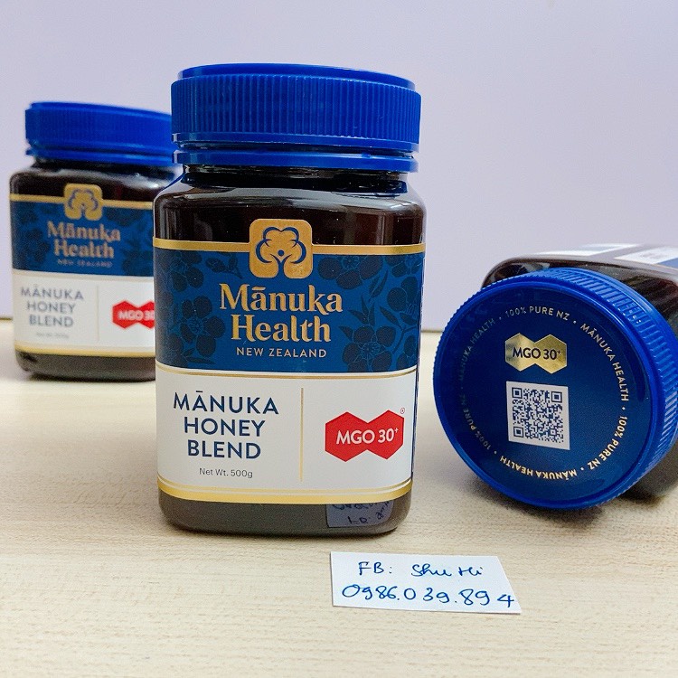 Mật ong manuka, honey manuka health MGO 30+ new zealand hộp 500g - HSD 2025