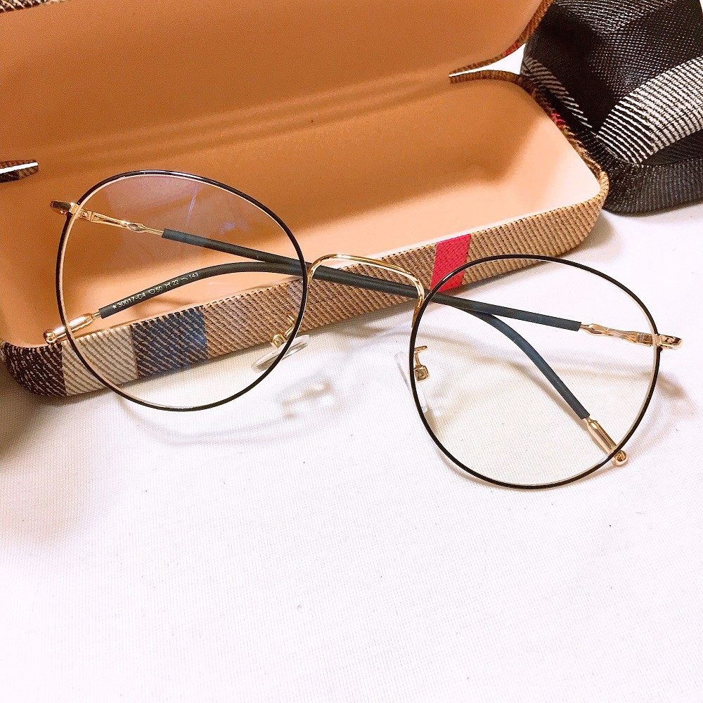 Gọng kính tròn kèm mắt cận viễn loạn mã 30017 | BigBuy360 - bigbuy360.vn