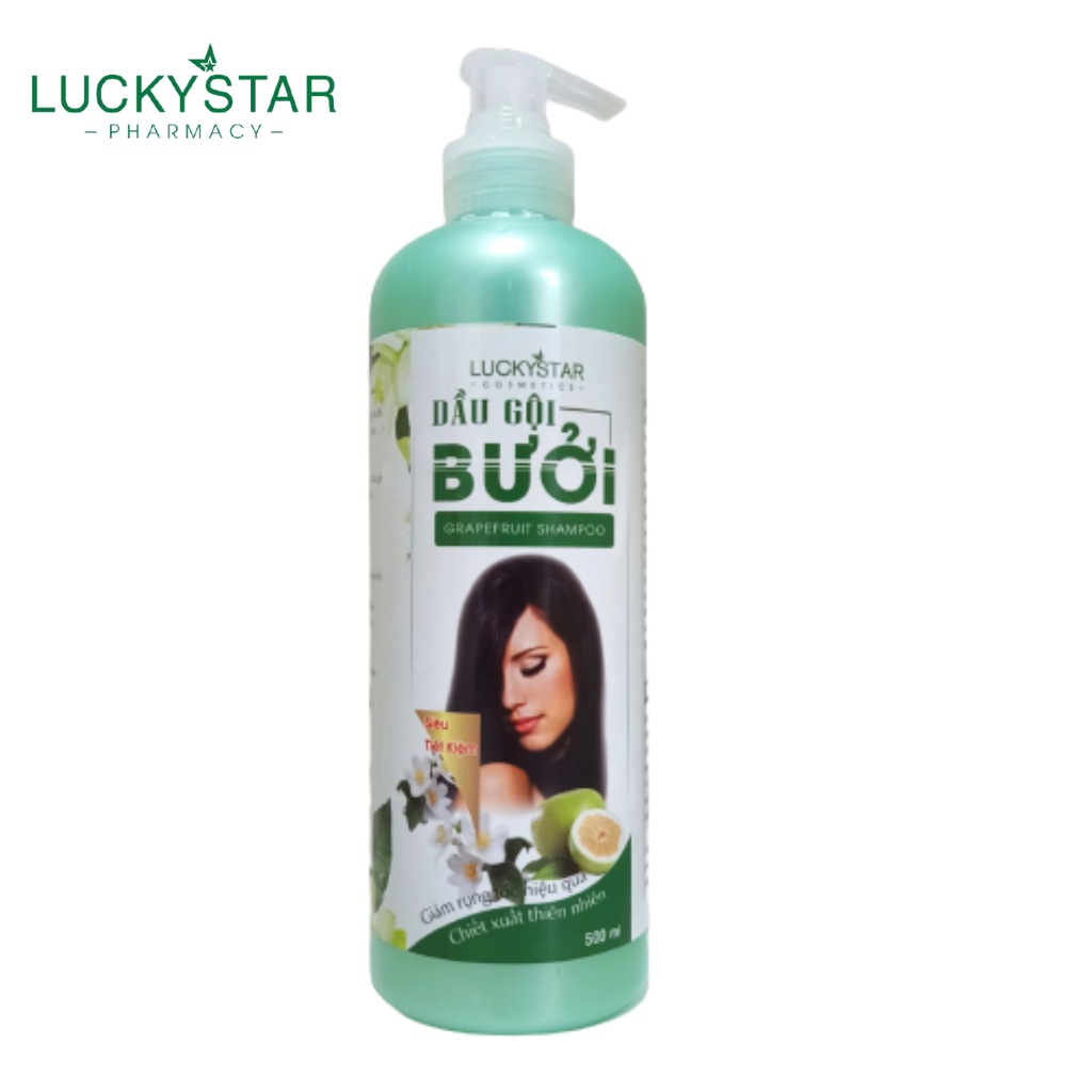 Dầu Gội Tinh Chất Bưởi Lucky Star (500ml)