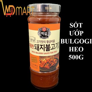 Sốt Ướp Bbq Thịt Heo Hàn Quốc 500Gr