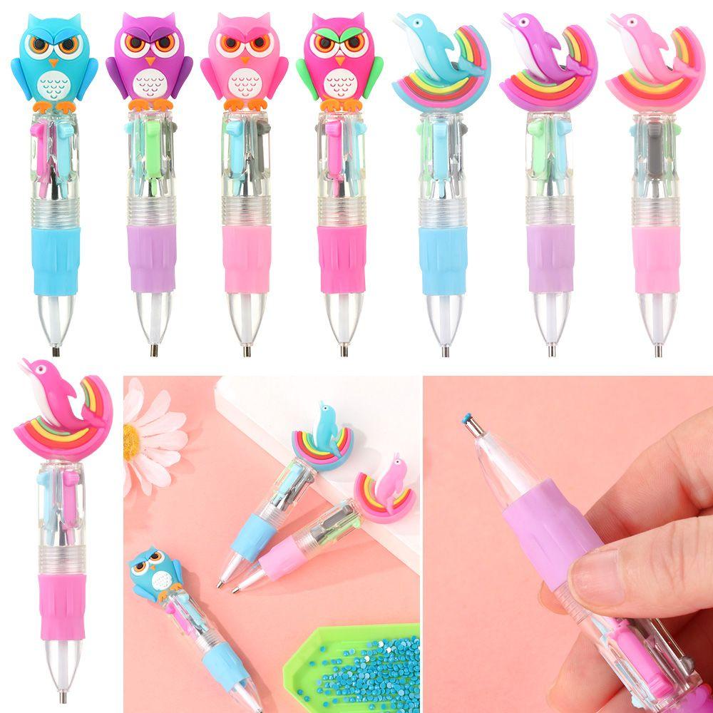 MAG Bút Thêu Tranh Hạt Cườm 5D DIY Hình Chim Cú Trang Trí Thủ Công