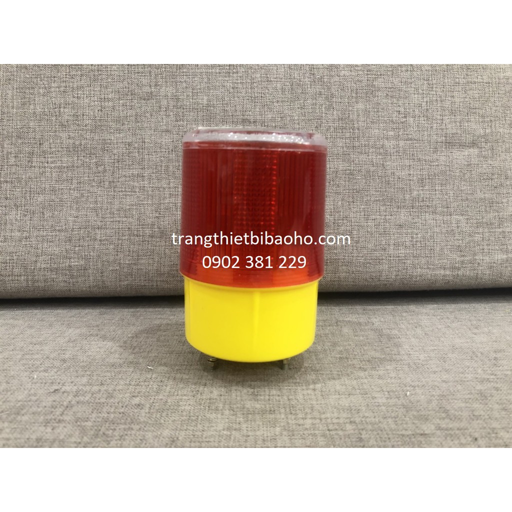 KHUYẾN MÃI - Đèn cảnh báo năng lượng mặt trời đế nam châm JS