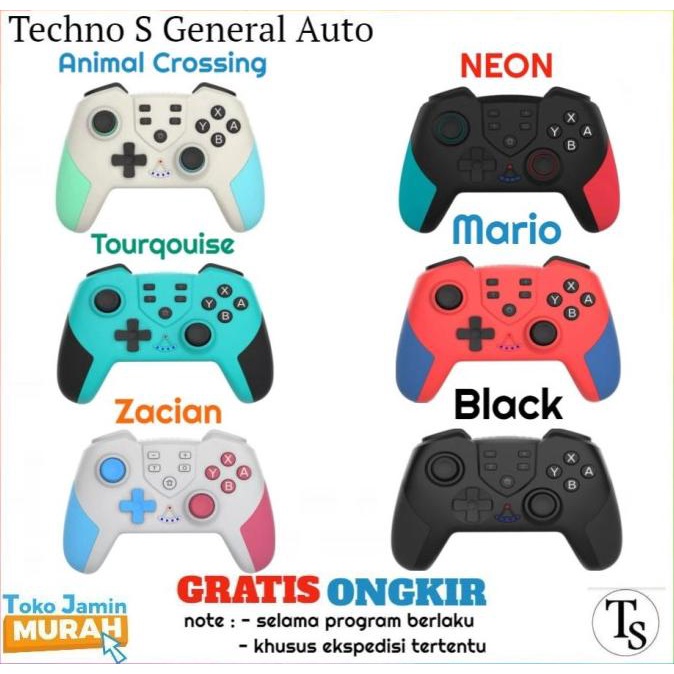 Tay Cầm Chơi Game Không Dây T23 PRO Dành Cho Nintendo Switch Lite PC Android