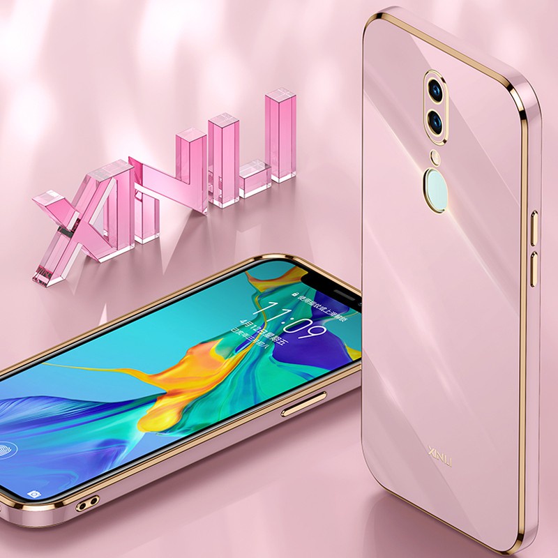 Ốp điện thoại KOOSUK khung vuông mạ mềm mại cho OPPO A5 A9 2020 A8 A31 A91 A3S A12E F11 Pro