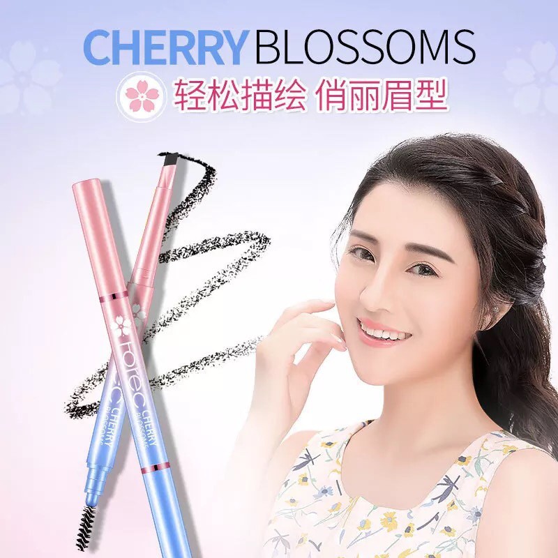 (CHÍNH HÃNG) Bút kẻ mày cao cấp Cherry Blossoms Rorec