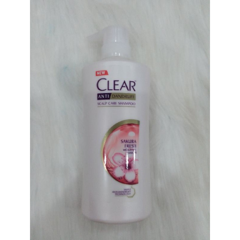 Dầu Gội Clear Thái Lan Hương Hoa Anh Đào Thơm Mát 480 ml