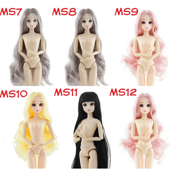 Búp bê model mắt gắn 3d