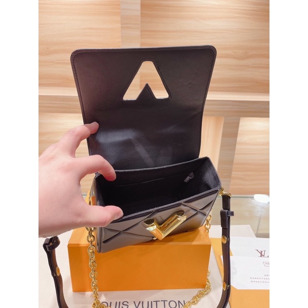 TÚI LV DA BÒ SIZE 23CM