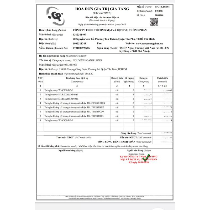 Tai nghe Sony MDR-EX155AP, NEW, CHÍNH HÃNG