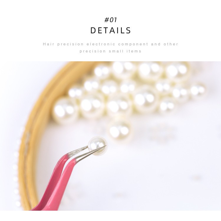 Kẹp gắp, nhíp gắp nguyên liệu, miếng dán sticker