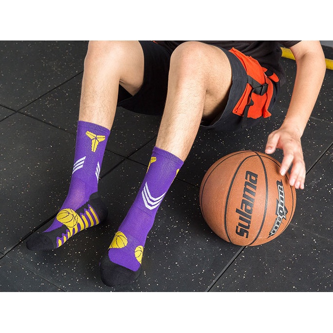 Vớ bóng rổ thể thao NBA, JORDAN cao cổ Nam Nữ phong cách thể thao, năng động.