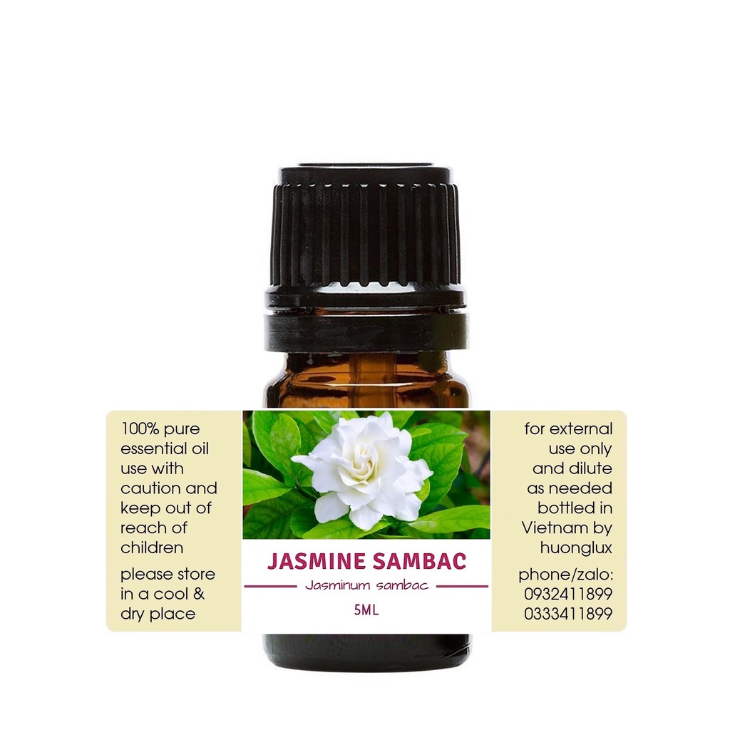 Tinh dầu Nhài Ả Rập Jasmine Sambac Essential Oil