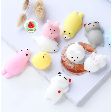 Thú mochi xả stress - Đồ chơi thú mochi squishy Duashop